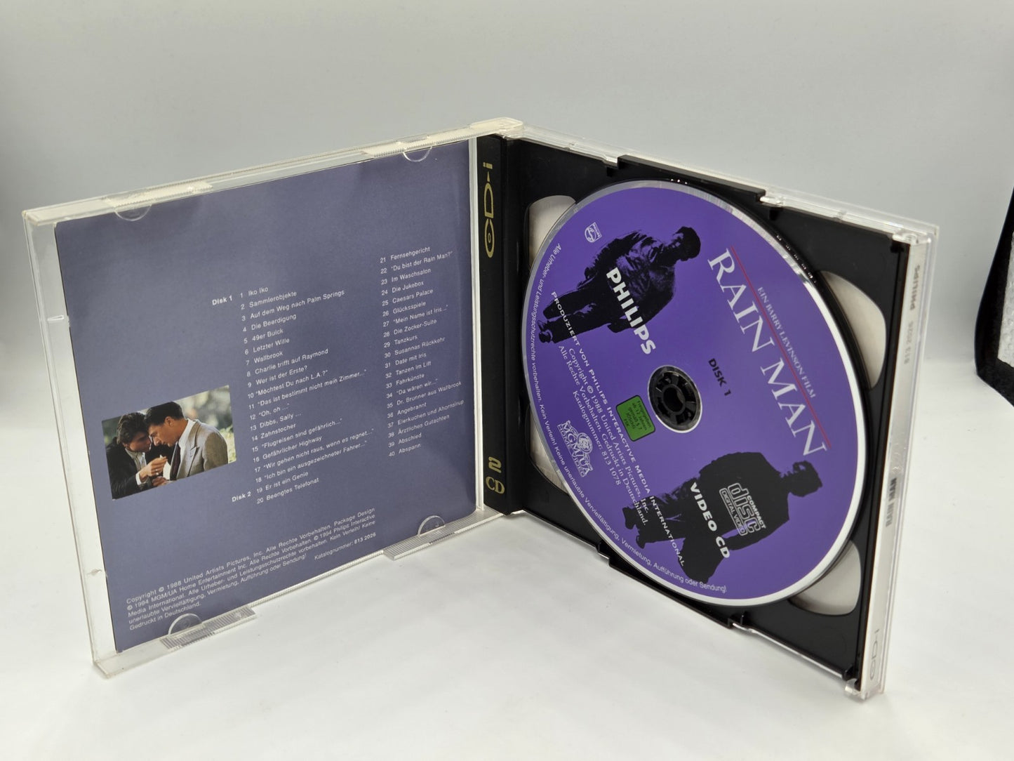 Philips CD-i Video CD Rain Man 2 Discs 