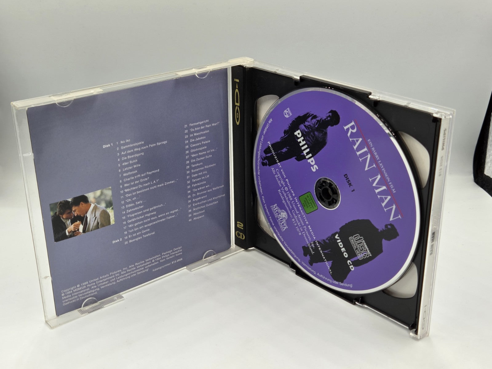 Philips CD-i Video CD Rain Man 2 Discs 