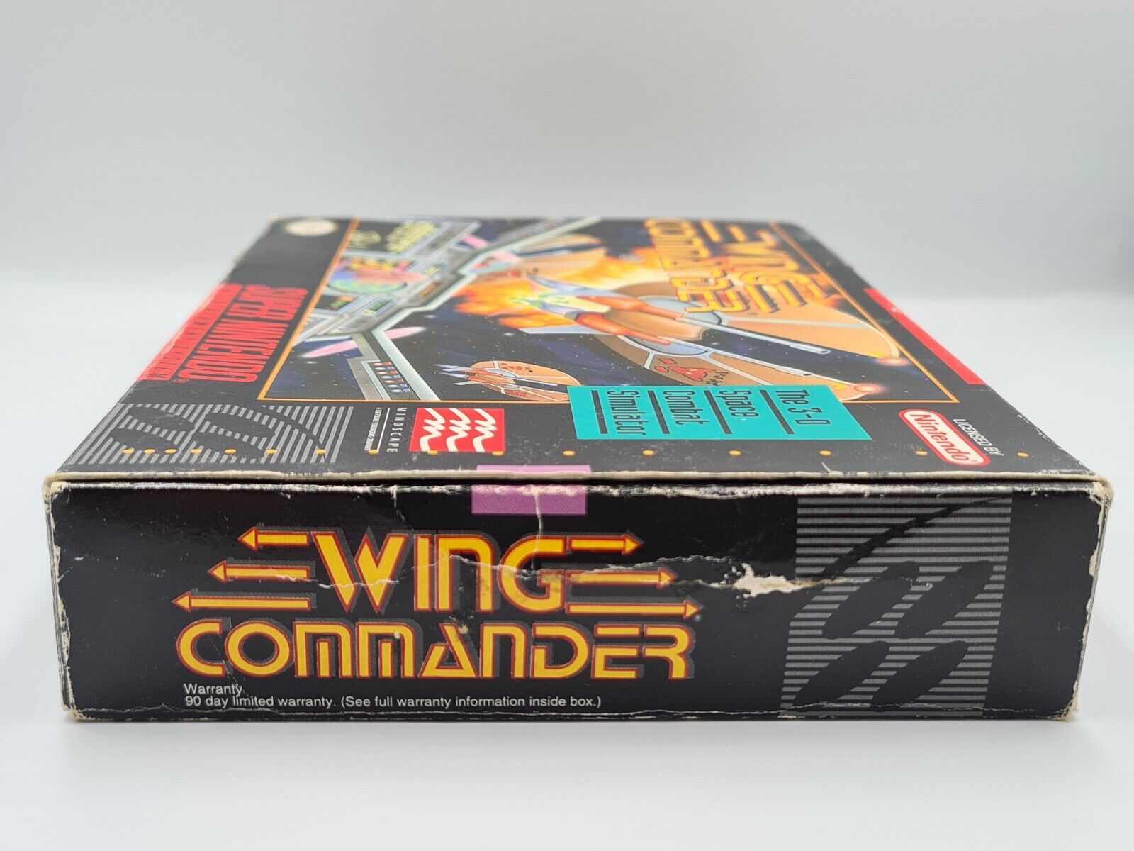 SNES Super Nintendo Wing Commander mit OVP und Anleitung NTSC USA - T-Retro-Games 