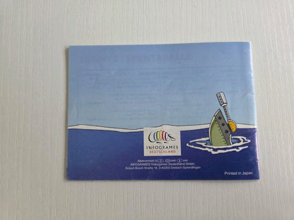 Game Boy Classic Schiffe Versenken Spielanleitung Instruction Booklet NOE
