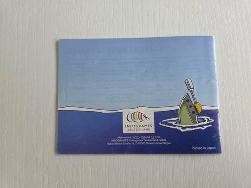 Game Boy Classic Schiffe Versenken Spielanleitung Instruction Booklet NOE