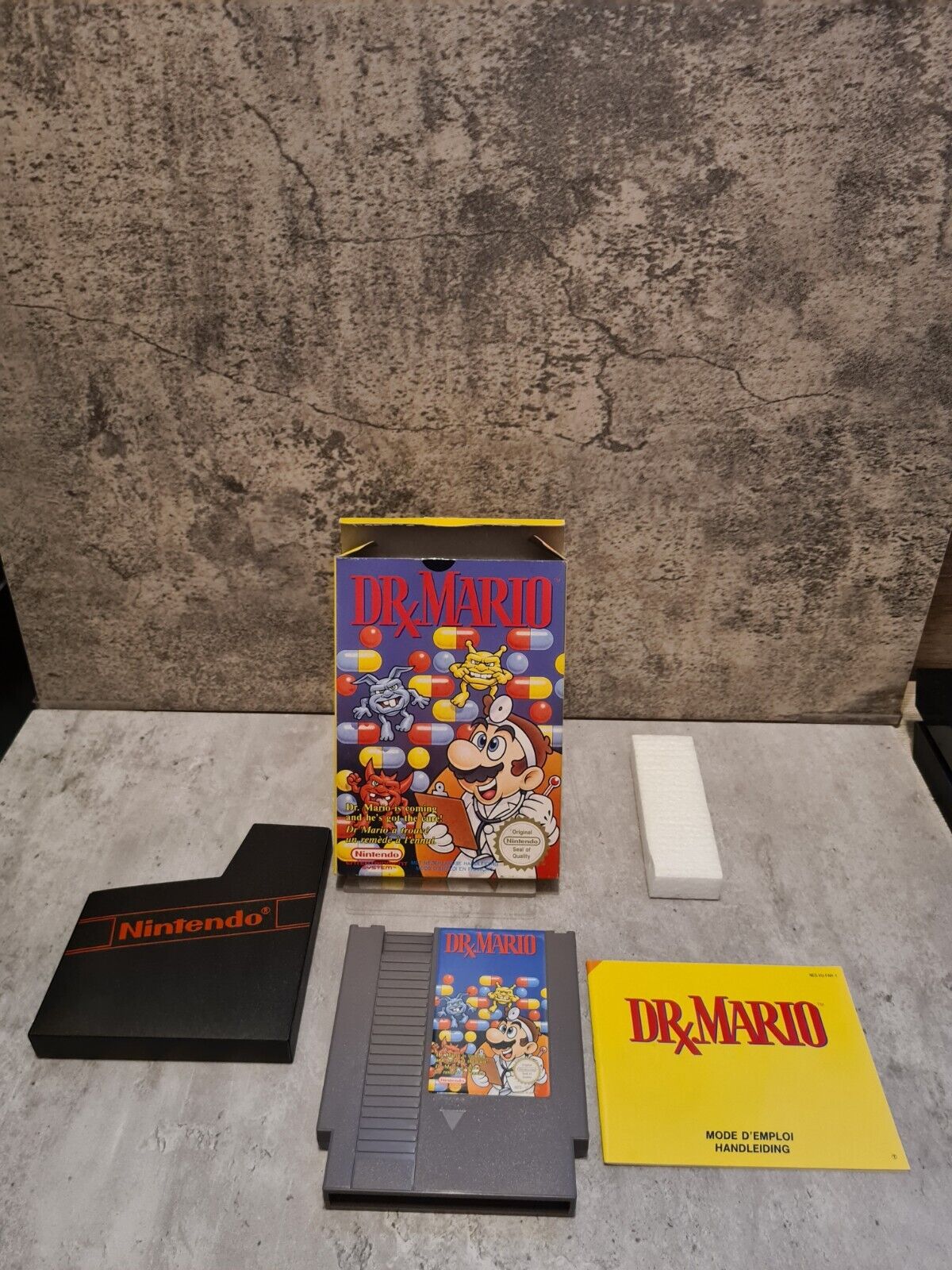 NES Dr. Mario mit OVP und Anleitung FAH - T-Retro-Games 