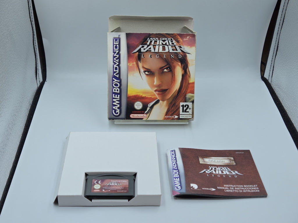 Game Boy Advance Spiel Lara Croft Tomb Raider Legend mit OVP und Anleitung EUR