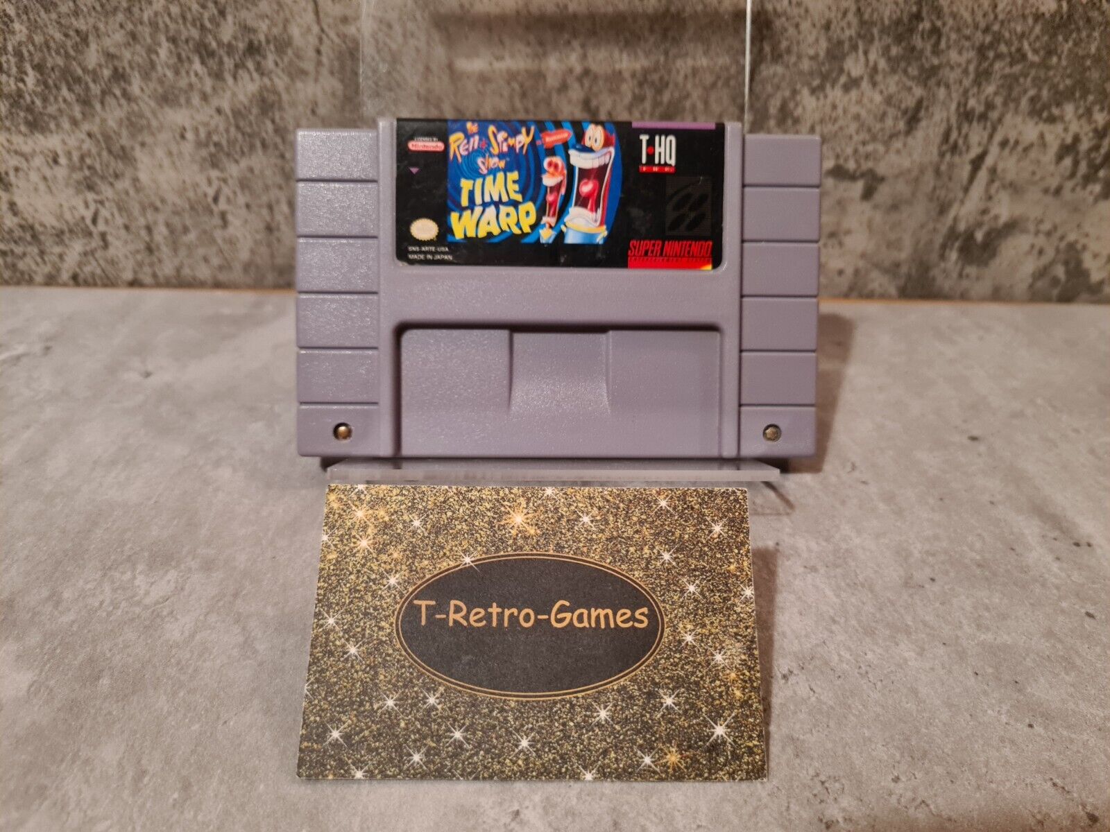 SNES Super Nintendo The Ren & Stimpy Show Time Warp NTSC USA Modul - T-Retro-Games 