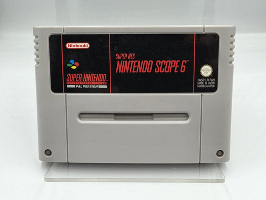 SNES Super Nintendo Super NES Nintendo Scope 6 Modul FAH