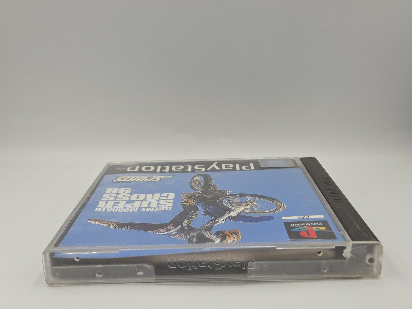 PS1 Playstation 1 Jeremy Mcgrath Super Cross 98 mit OVP und Anleitung 