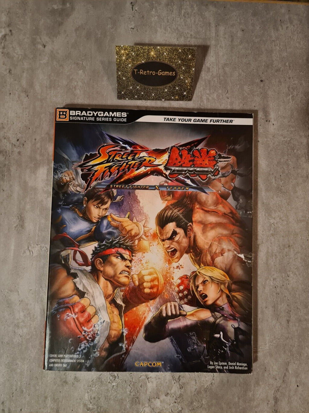 Bradygames PS3 Xbox360 Spieleberater Street Fighter X Tekken Englisch - T-Retro-Games 