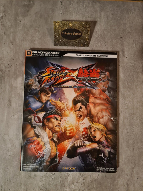 Bradygames PS3 Xbox360 Spieleberater Street Fighter X Tekken Englisch - T-Retro-Games 