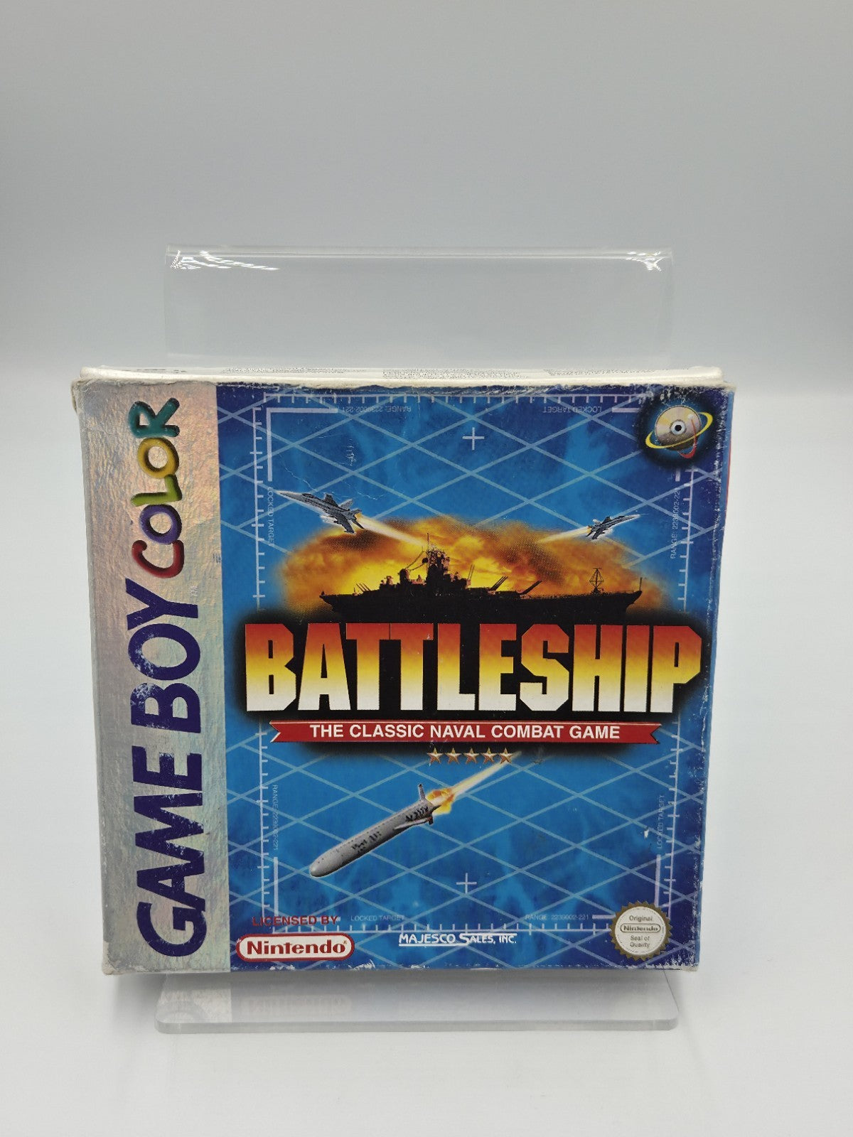 Nintendo Game Boy Color Battleship mit OVP und Anleitung EUR