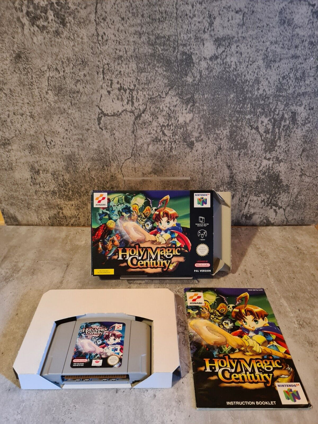 N64 Nintendo 64 Holy Magic Century mit OVP und Anleitung NOE - T-Retro-Games 