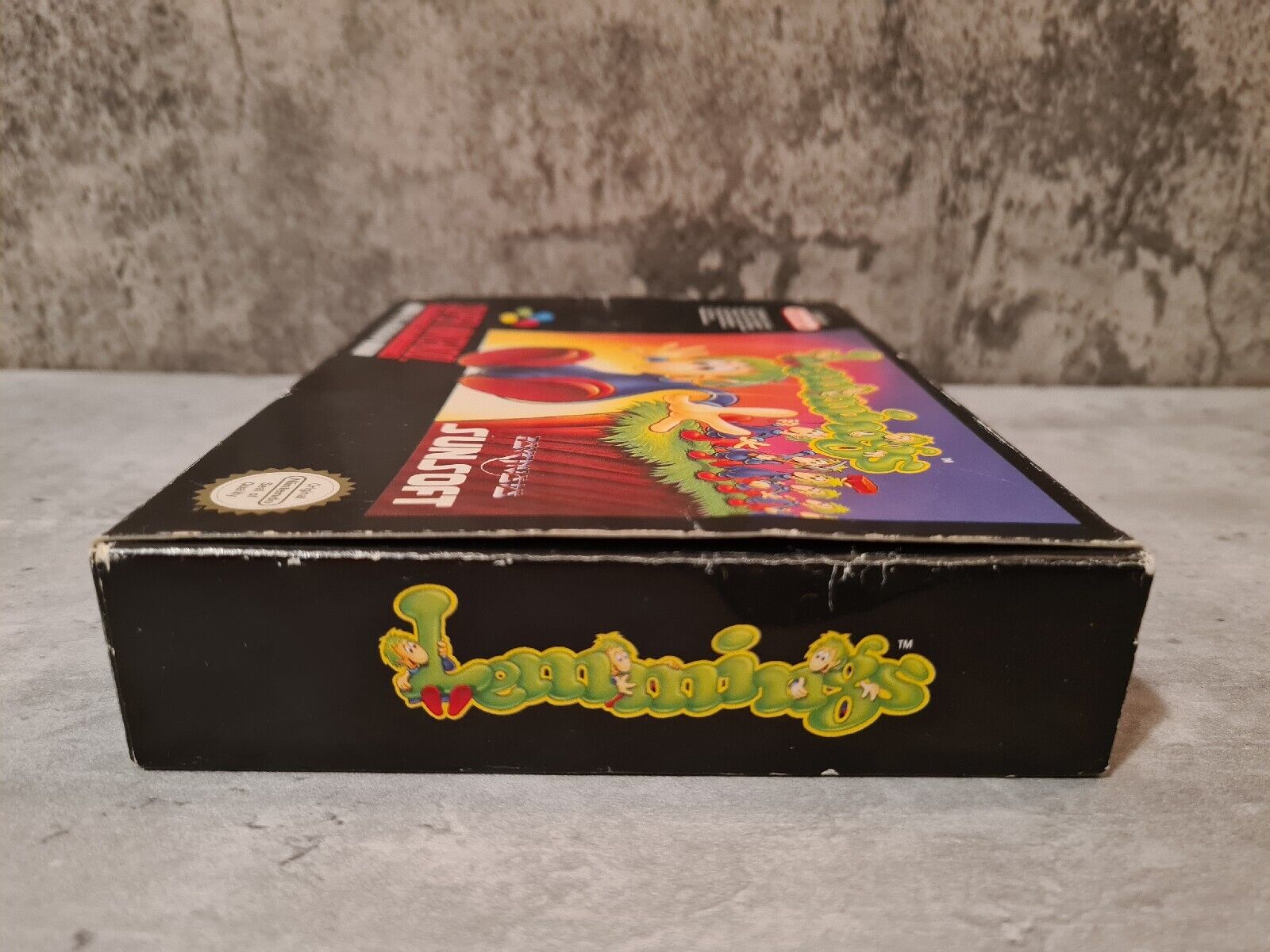 SNES Super Nintendo Lemmings mit OVP und Anleitung FRG - T-Retro-Games 