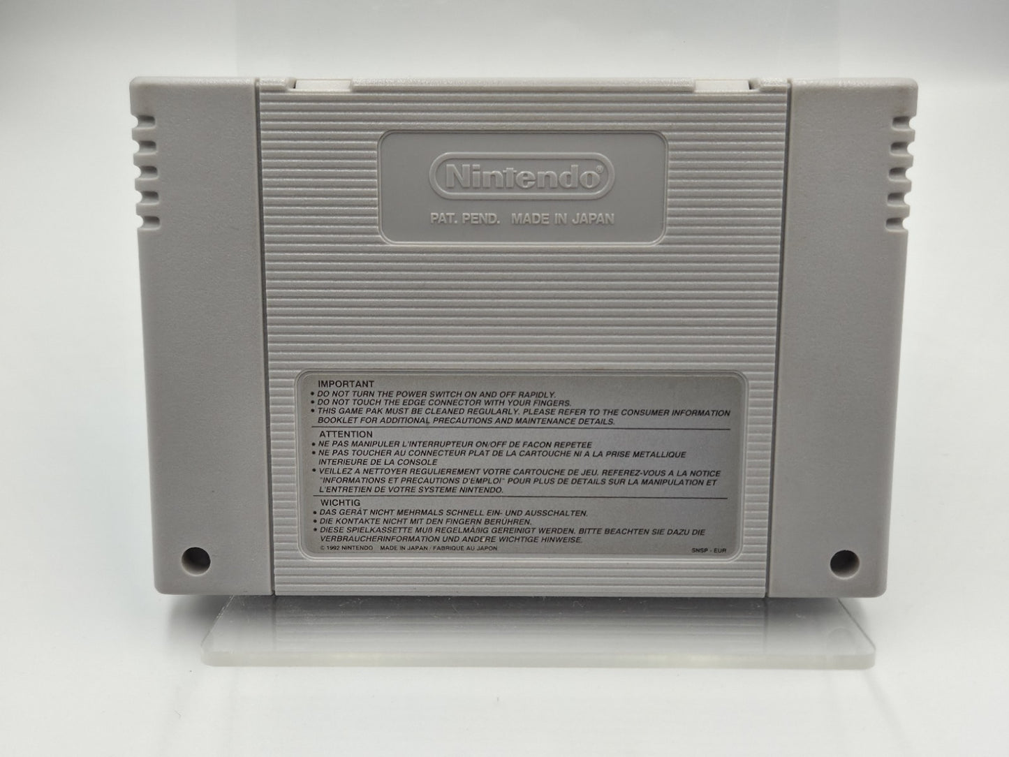 SNES Super Nintendo Mortal Kombat 3 Modul EUR