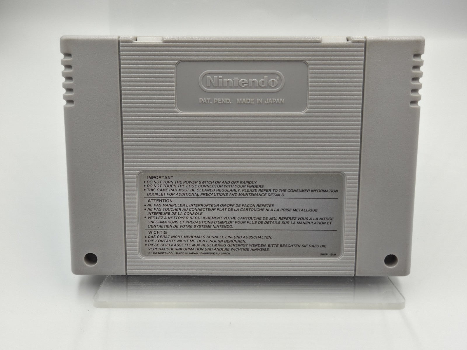 SNES Super Nintendo Mortal Kombat 3 Modul EUR