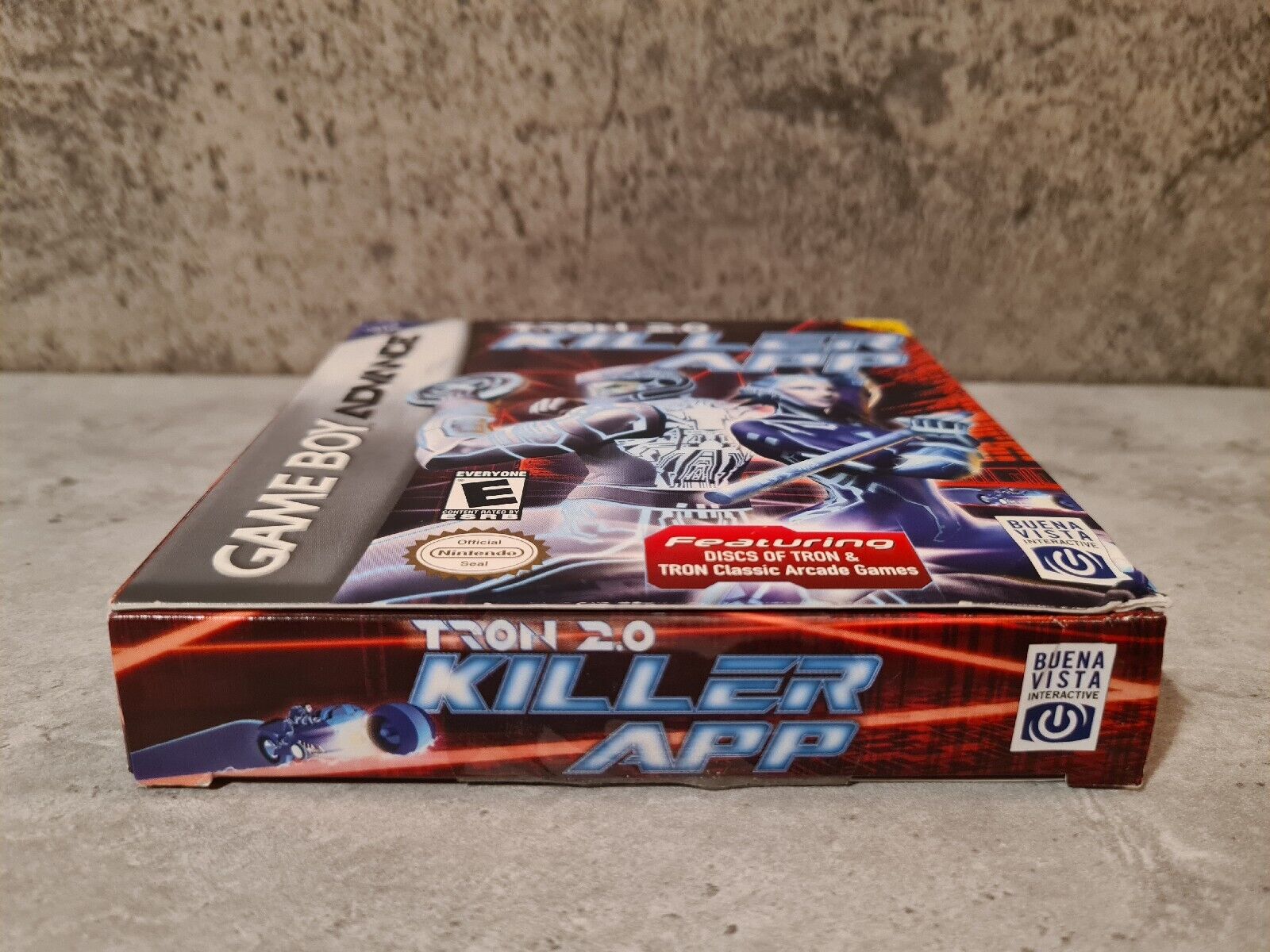 Nintendo Gameboy Advance Tron 2.0 Killer APP mit OVP und Anleitung + Poster USA - T-Retro-Games 