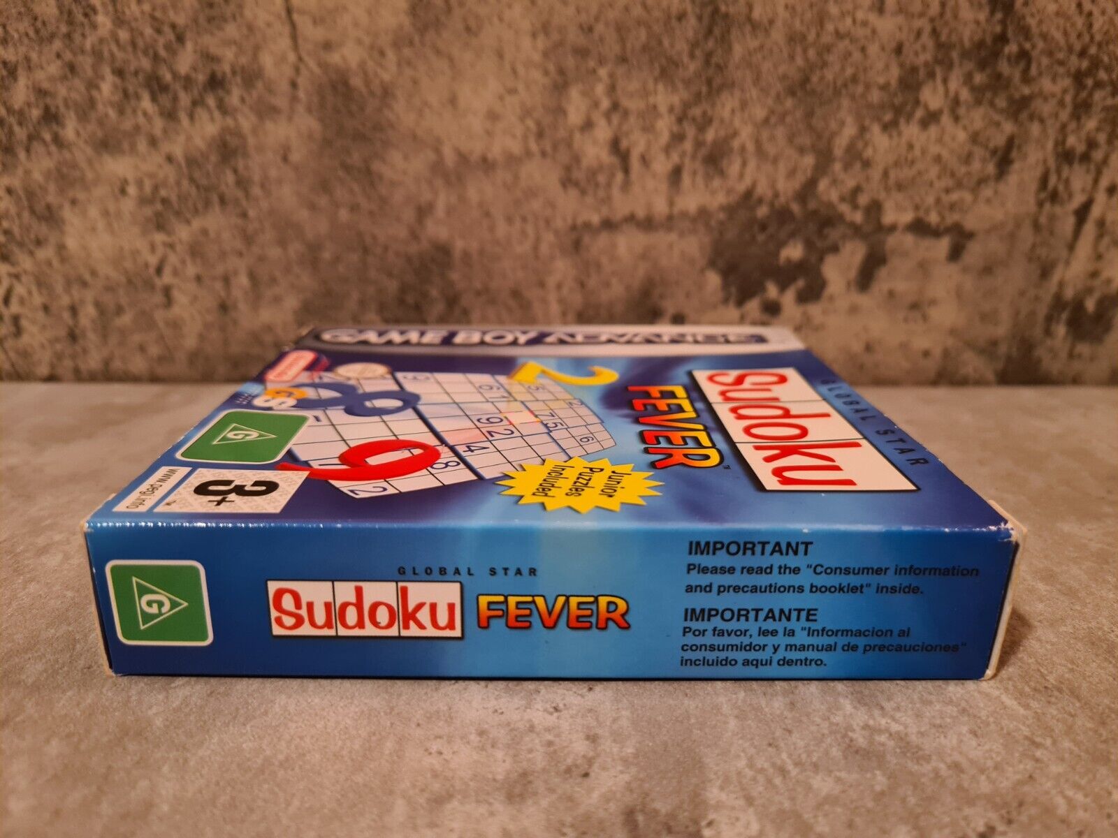 Gameboy Advance Sudoku Fever mit OVP und Anleitung EUR - T-Retro-Games 