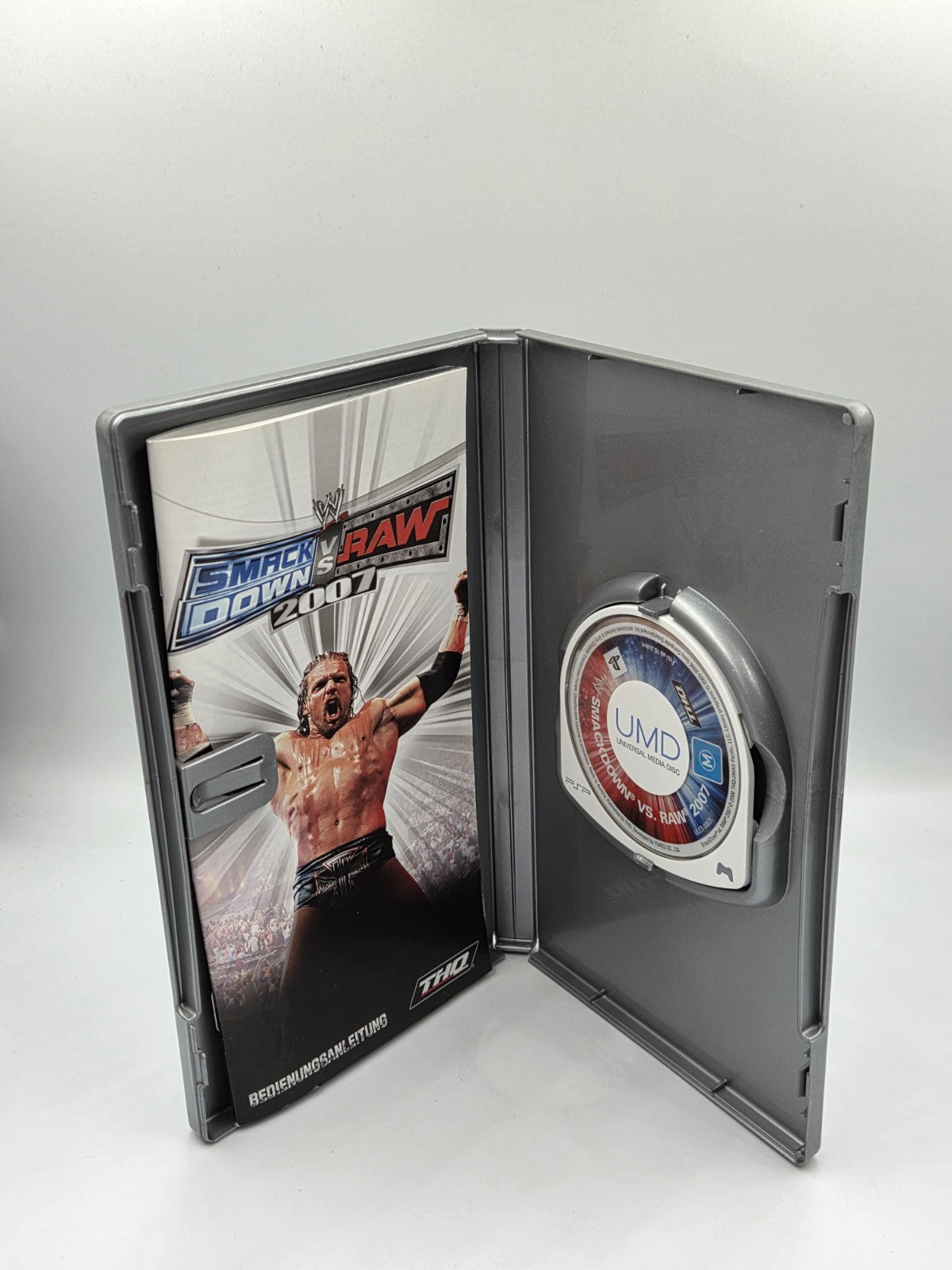 Sony PSP Spiel WWF Smackdown vs Raw 2007 mit OVP und Anleitung Deutsch