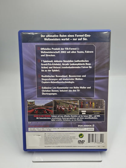 PS2 Playstation 2 Formel Eins 2002 mit OVP und Anleitung Deutsch 2 Discs