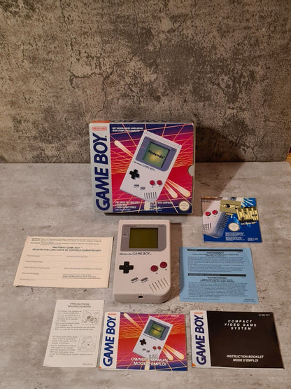 Nintendo Game Boy Classic Konsole Console OVP FAH - T-Retro-Games 