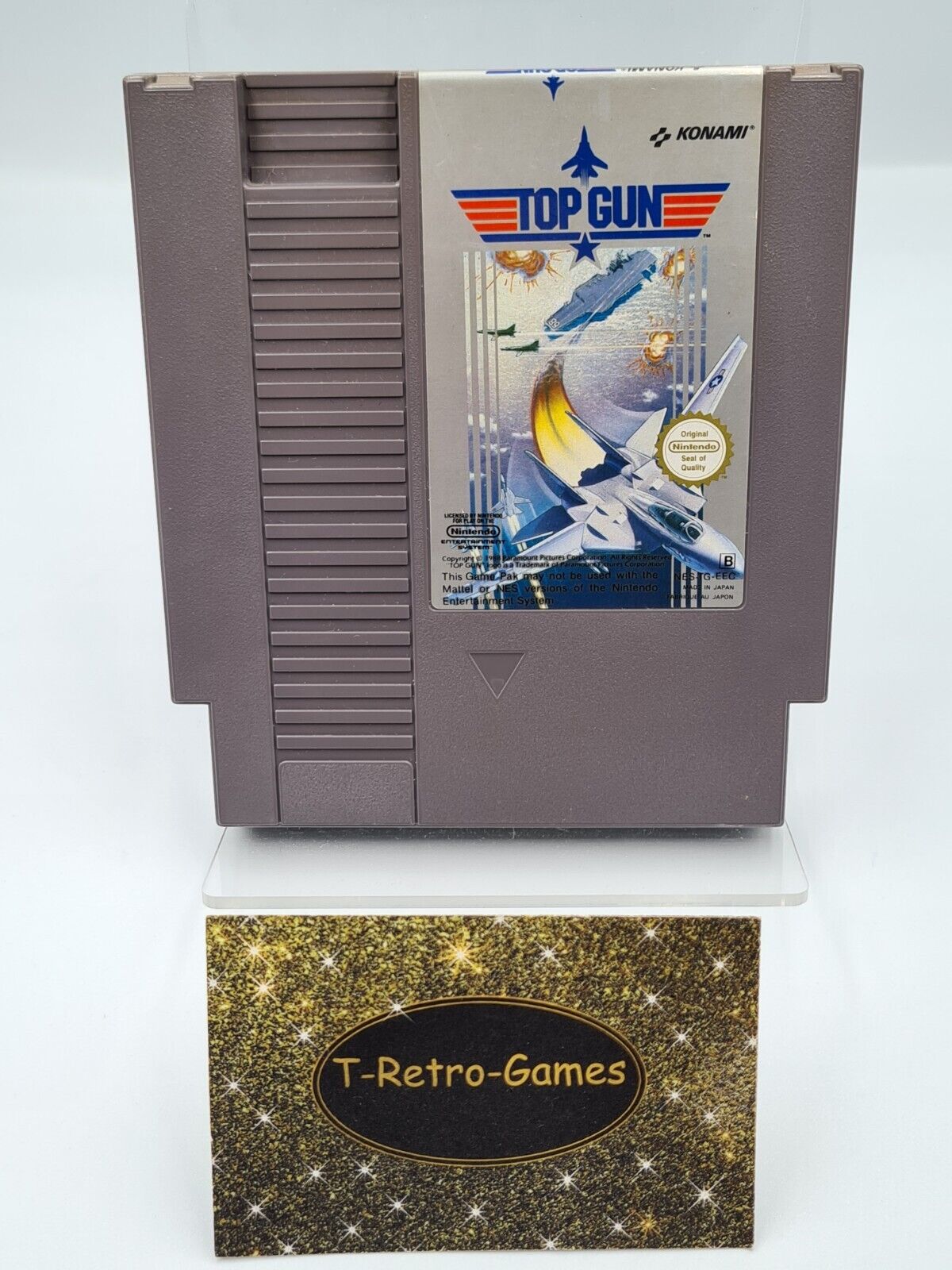 Nintendo NES Top Gun Modul EEC - T-Retro-Games 