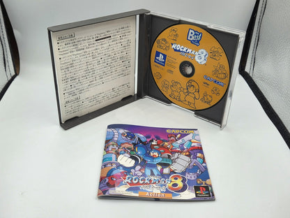 PS1 Playstation 1 Rockman 8 mit OVP und Anleitung NTSC-J Japan