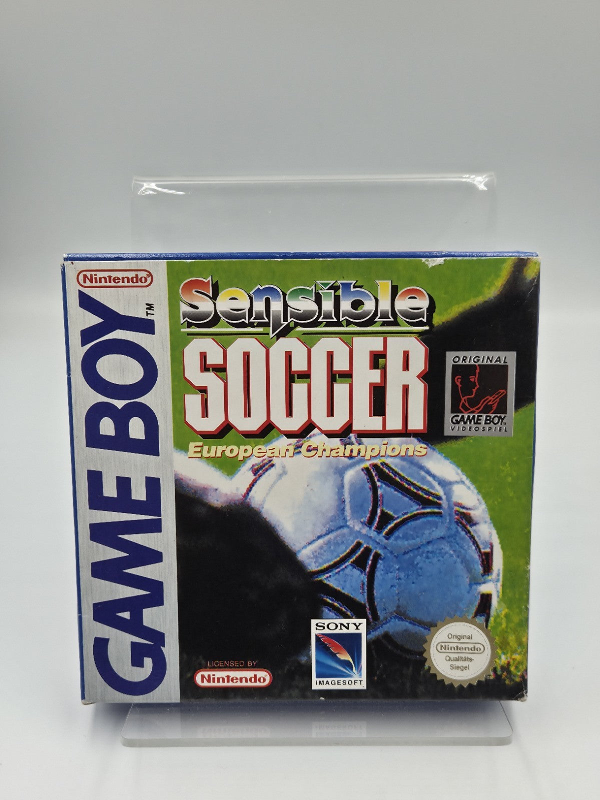 Game Boy Classic Sensible Soccer European Champions mit OVP und Anleitung NOE