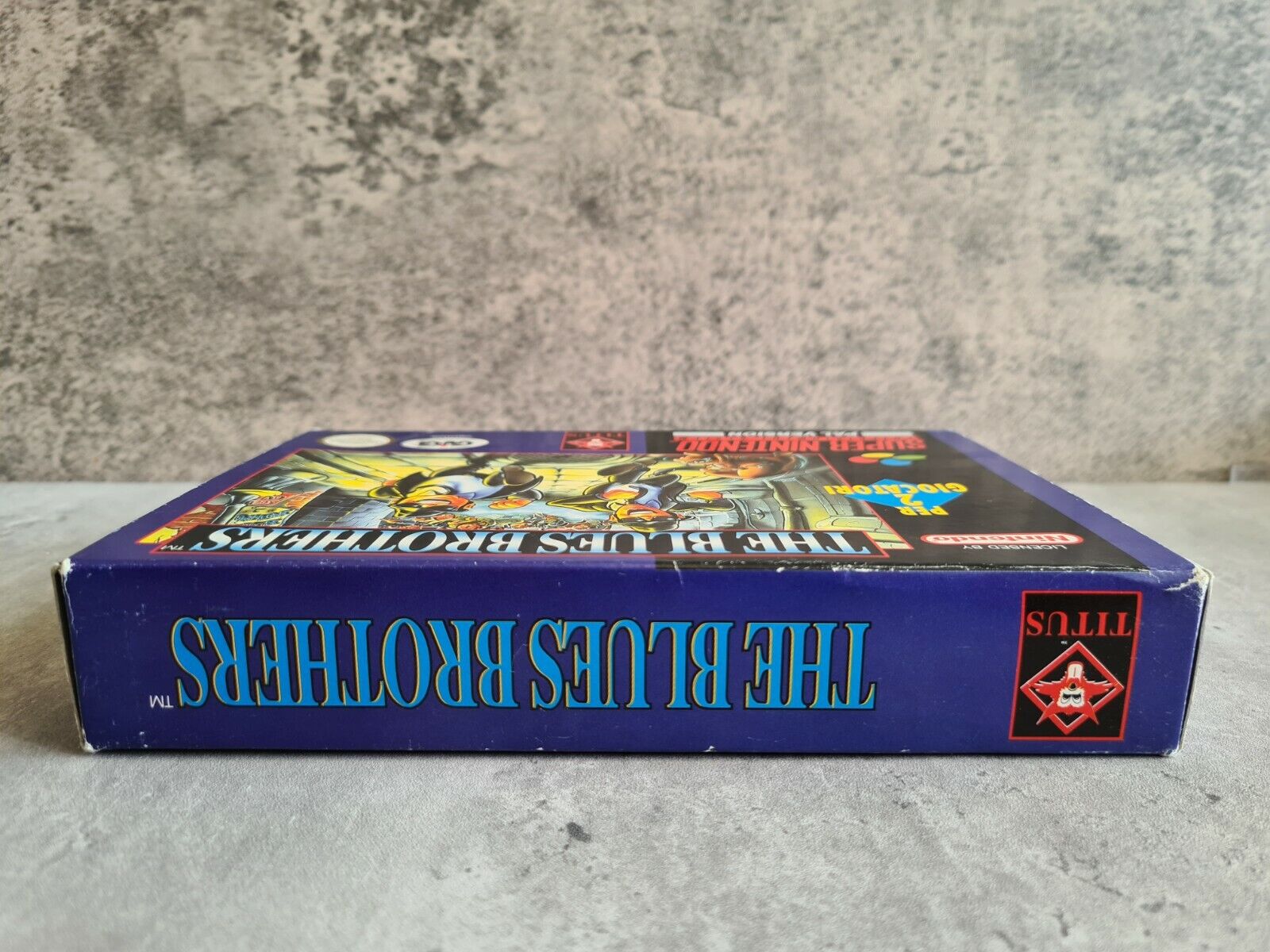 SNES Super Nintendo The Blues Brothers mit OVP und Anleitung ITA - T-Retro-Games 