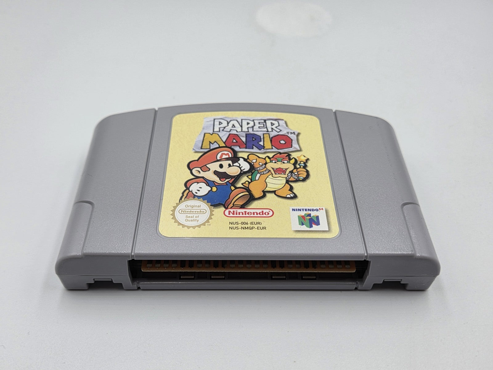N64 Nintendo 64 Paper Mario mit OVP und Anleitung EUR