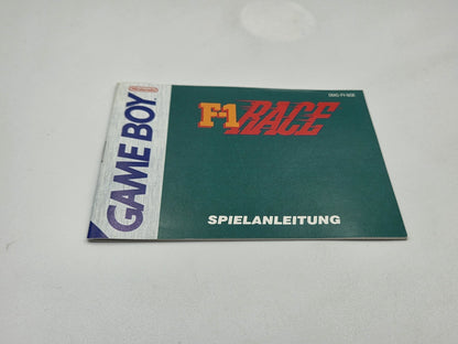 Game Boy Classic Spiel F-1 Race mit OVP und Anleitung  NOE Big Box