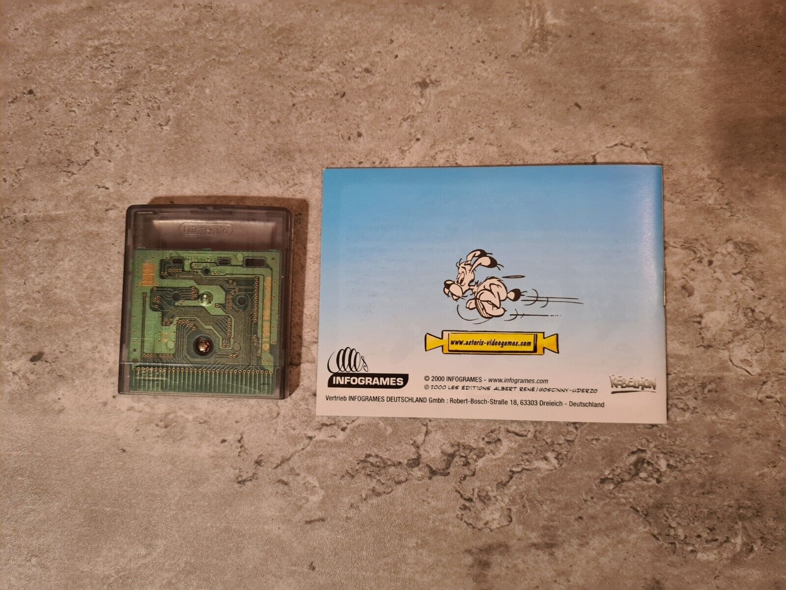 Game Boy Color Asterix Auf der Suche nach Idefix mit OVP und Anleitung NOE - T-Retro-Games 