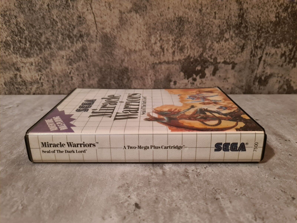 Sega Master System Miracle Warriors mit OVP Multi Language - T-Retro-Games 