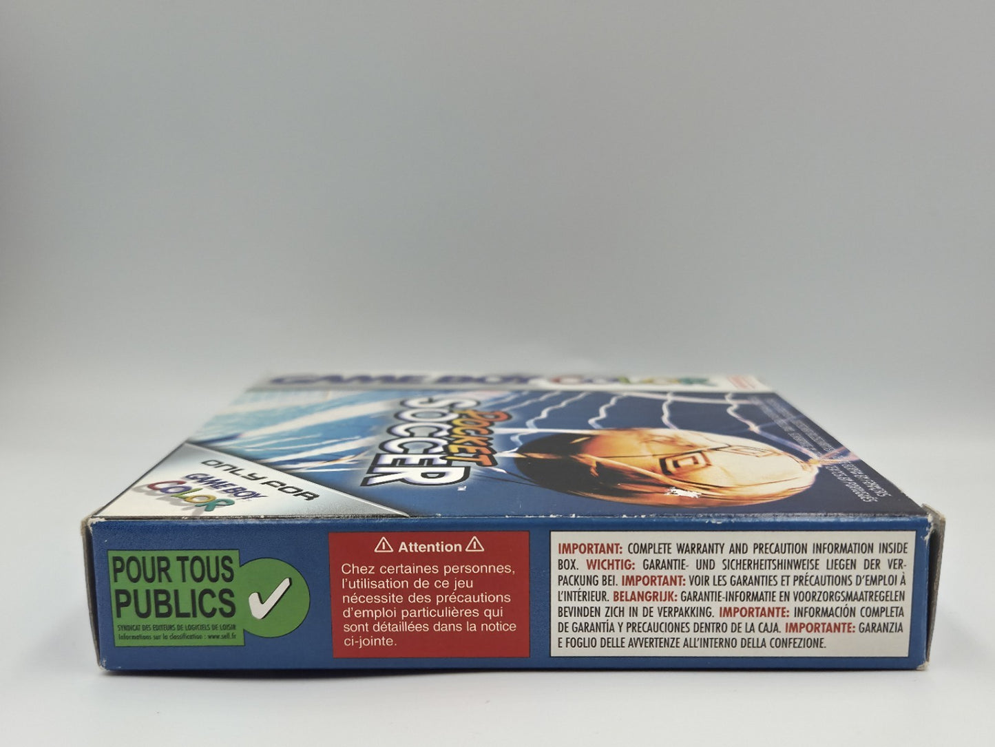 Nintendo Game Boy Color Pocket Soccer mit OVP und Anleitung EUR