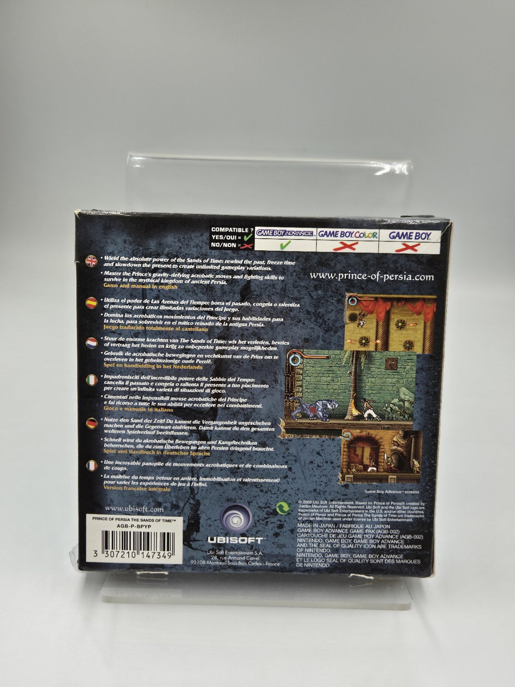 Game Boy Advance Spiel Prince of Persia Sands of Time mit OVP und Anleitung EUR