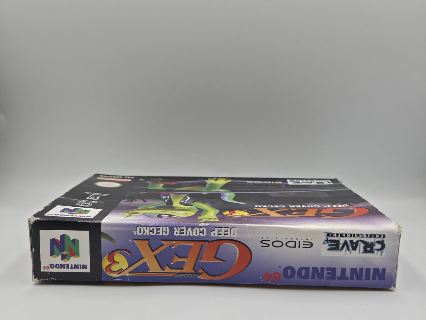 N64 Nintendo 64 Gex 3 Deep Cover Gecko mit OVP und Anleitung EUR