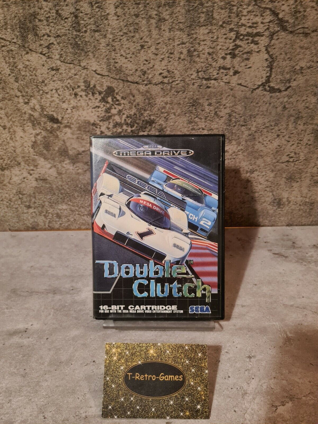 Sega Mega Drive Spiel Double Clutch mit OVP und Anleitung Multi Language - T-Retro-Games 