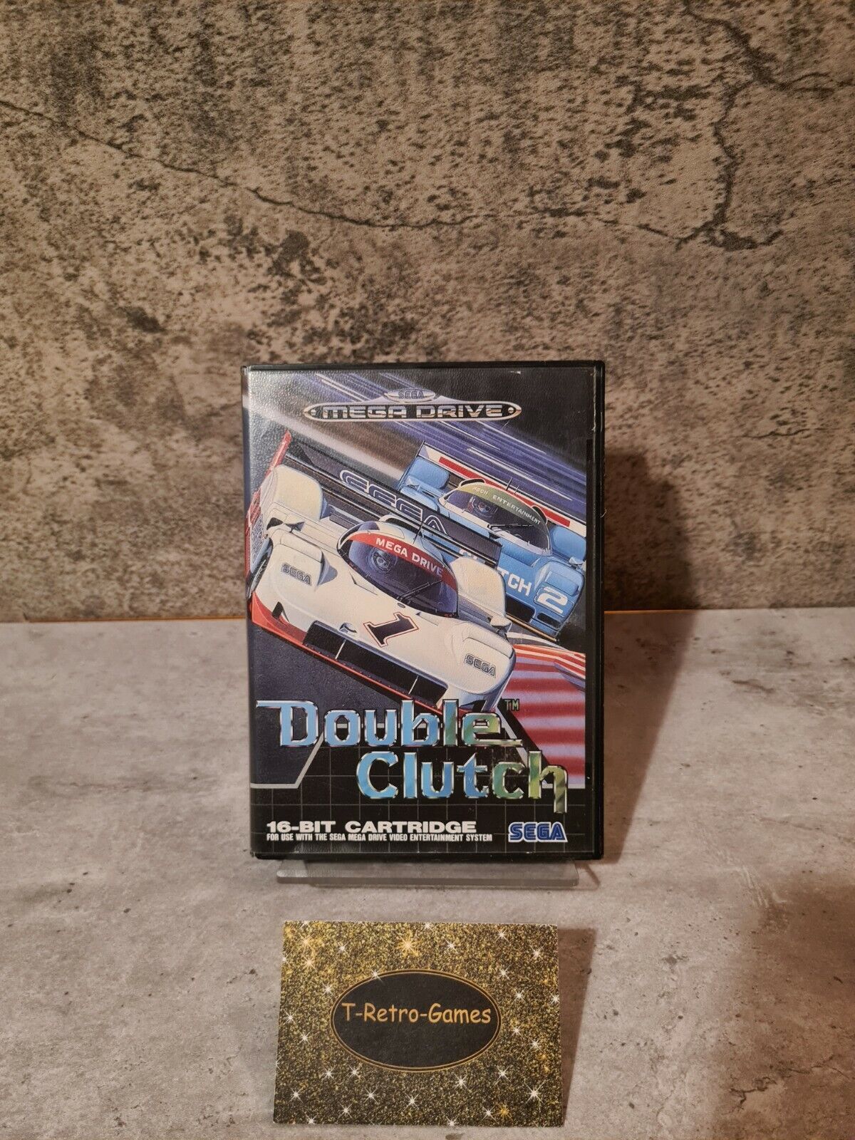 Sega Mega Drive Spiel Double Clutch mit OVP und Anleitung Multi Language - T-Retro-Games 