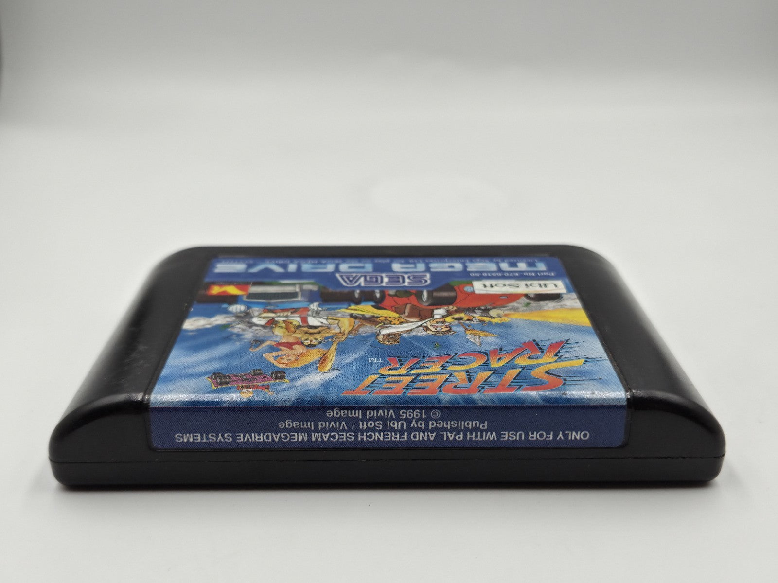 Sega Mega Drive Spiel Street Racer mit OVP und Anleitung Multilingual 