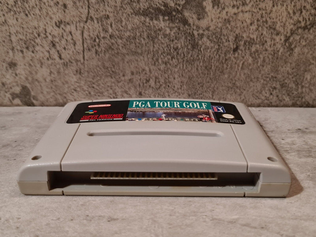 SNES Super Nintendo PGA Tour Golf Modul UKV - T-Retro-Games 
