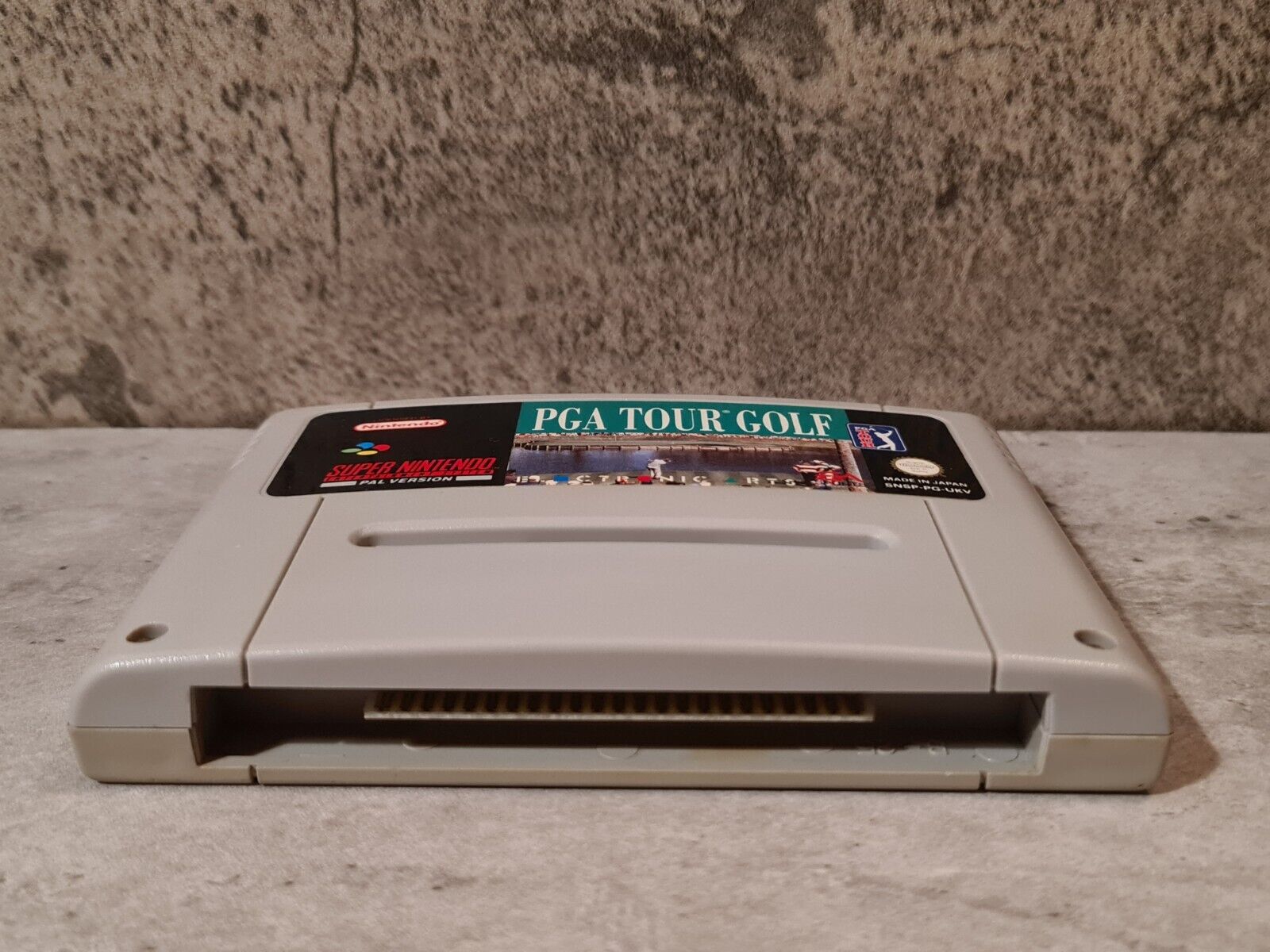 SNES Super Nintendo PGA Tour Golf Modul UKV - T-Retro-Games 