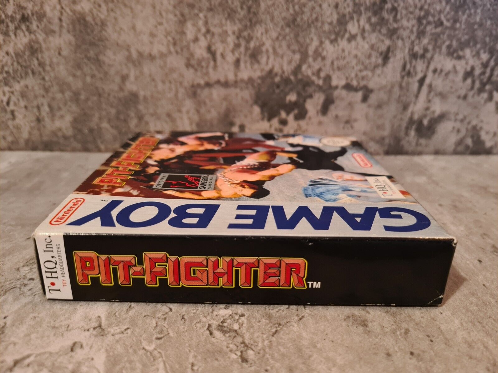 Nintendo Gameboy Pit-Fighter mit OVP und Anleitung NOE - T-Retro-Games 