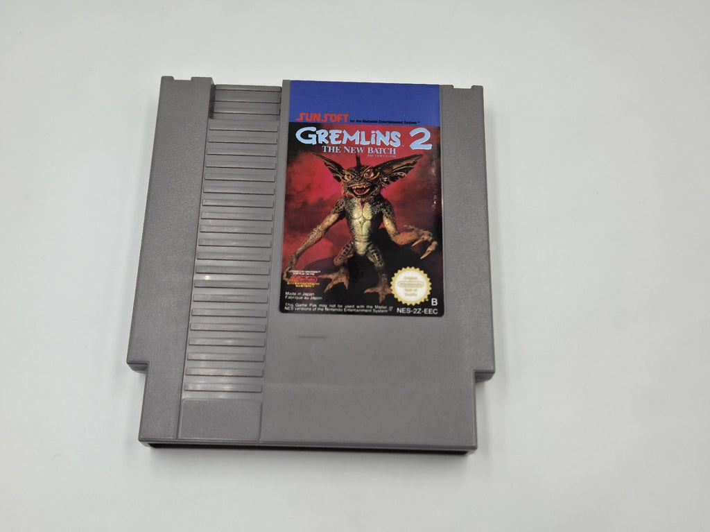 NES Gremlins 2 The New Batch The Video Game mit OVP und Anleitung FRA
