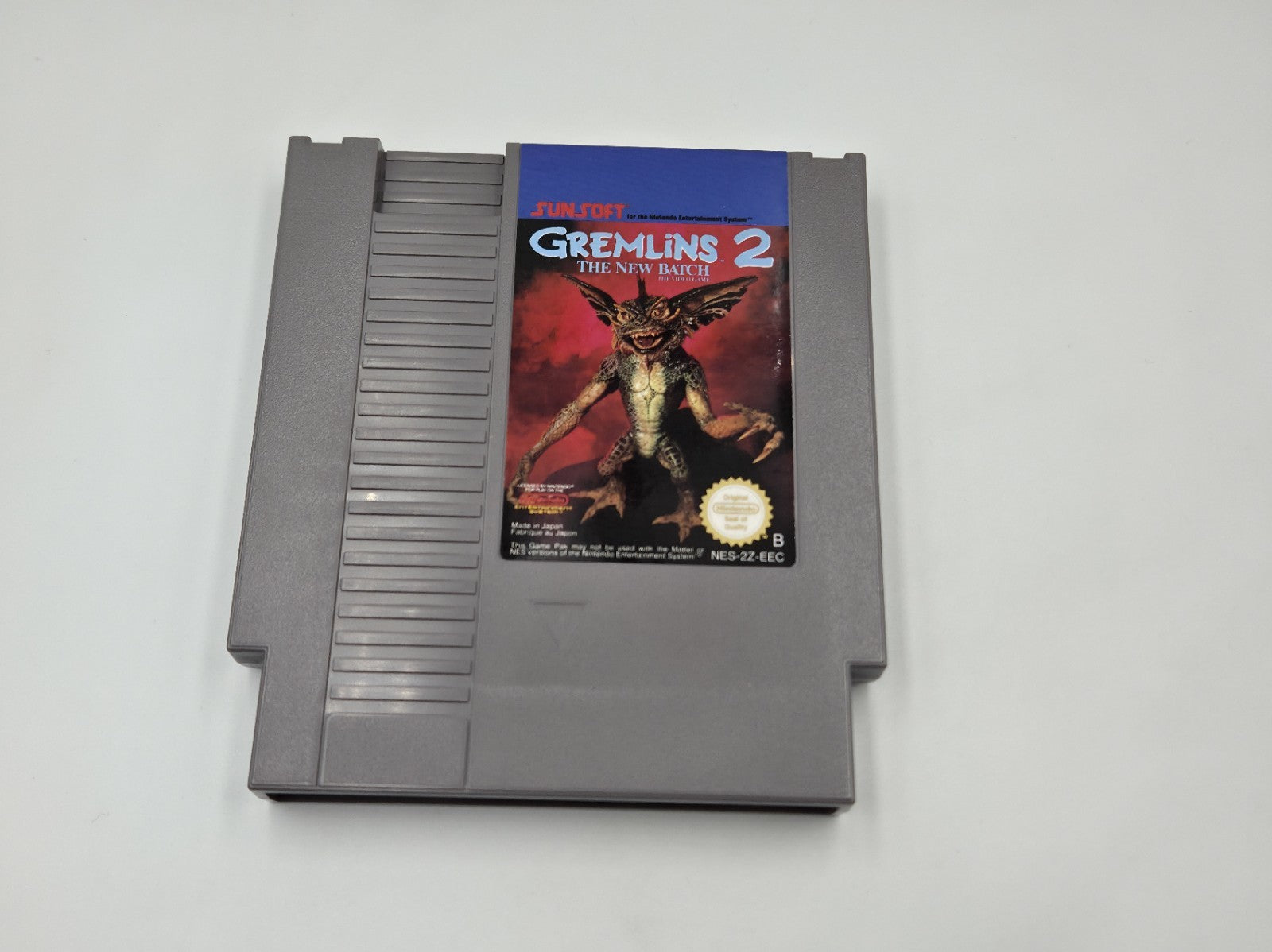 NES Gremlins 2 The New Batch The Video Game mit OVP und Anleitung FRA