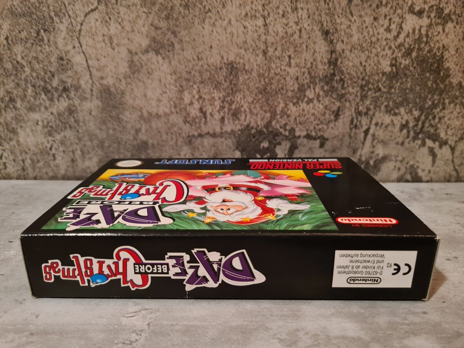 SNES Super Nintendo Daze Before Christmas mit OVP und Anleitung NOE - T-Retro-Games 