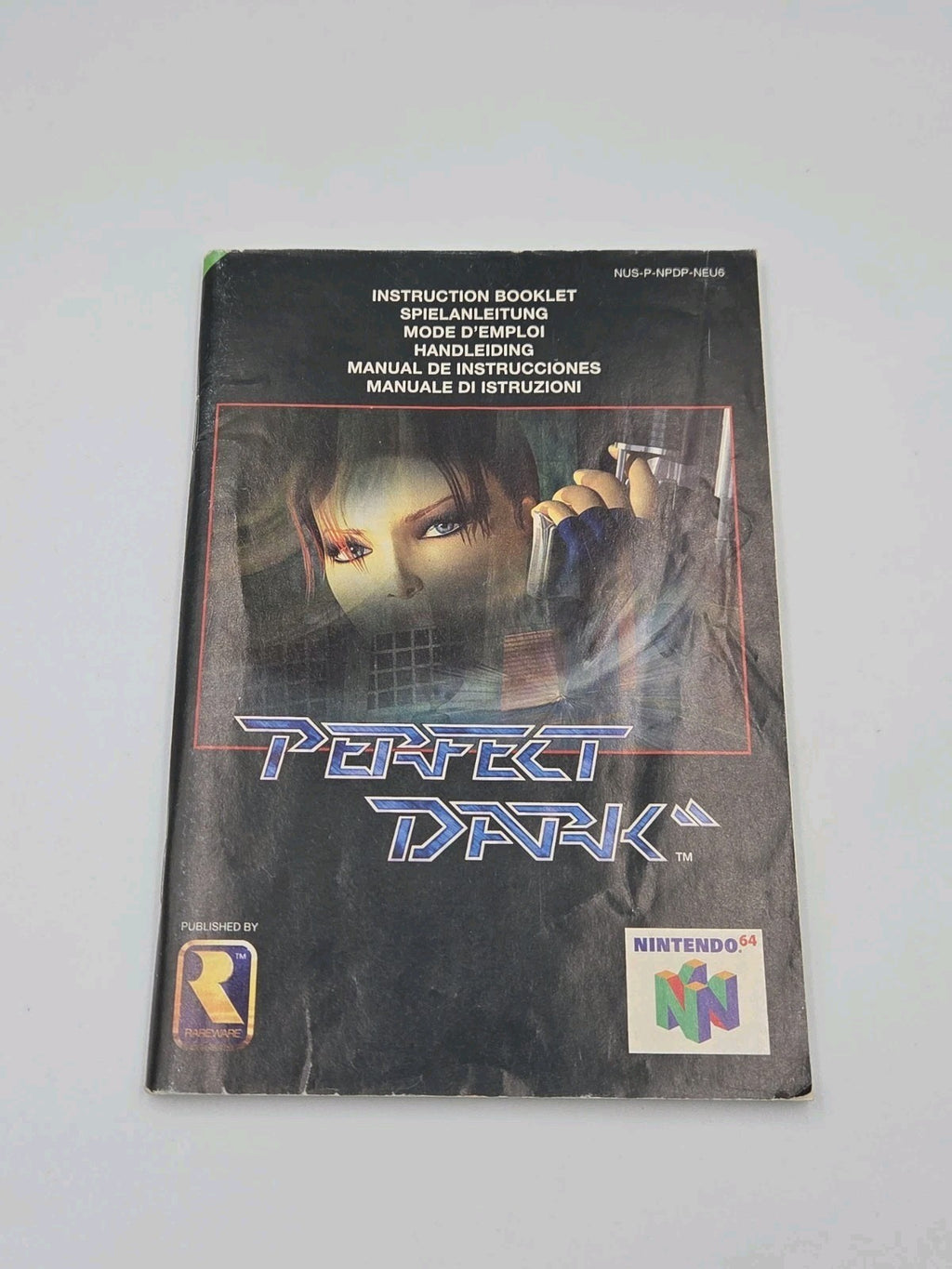 N64 Nintendo 64 Perfect Dark mit OVP und Anleitung EUR