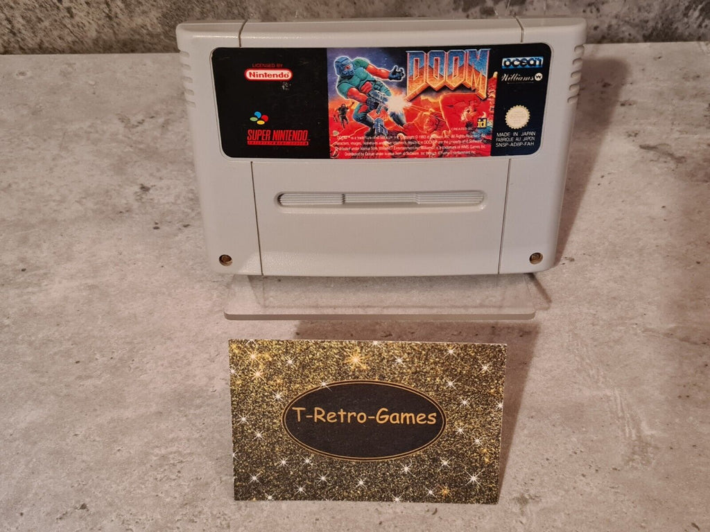 SNES Super Nintendo Doom Modul FAH - T-Retro-Games 