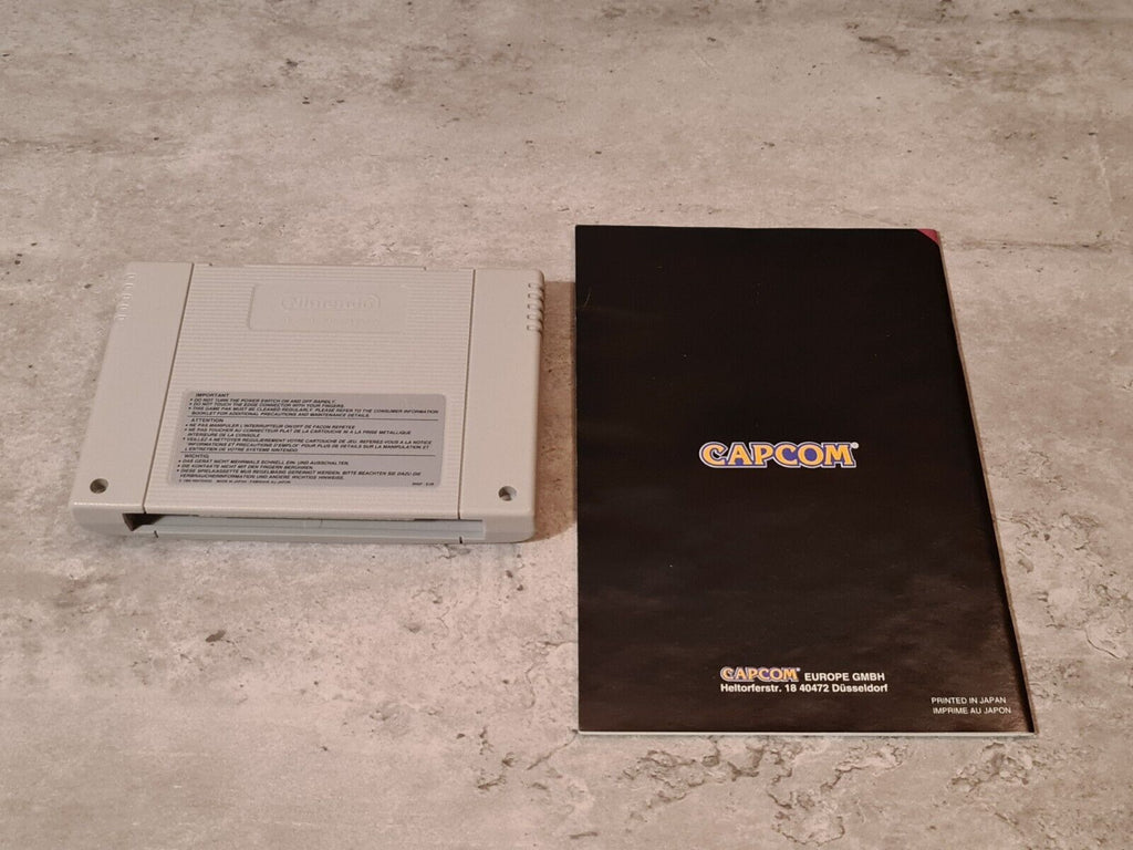 SNES Super Nintendo Demon's Crest mit OVP und Anleitung EUR - T-Retro-Games 