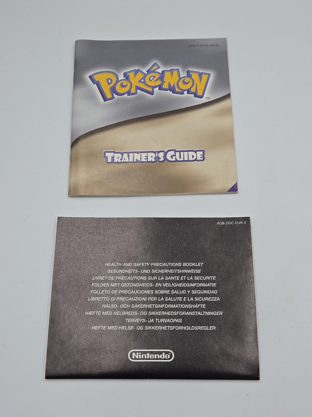 Nintendo Game Boy Color Spiel Pokemon Goldene Edition mit OVP und Anleitung NOE