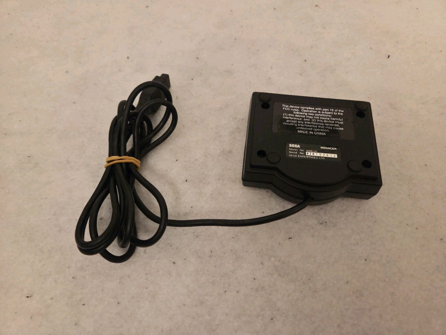 Sega Mega Drive Menacer Light Gun Zapper OVP 1992 