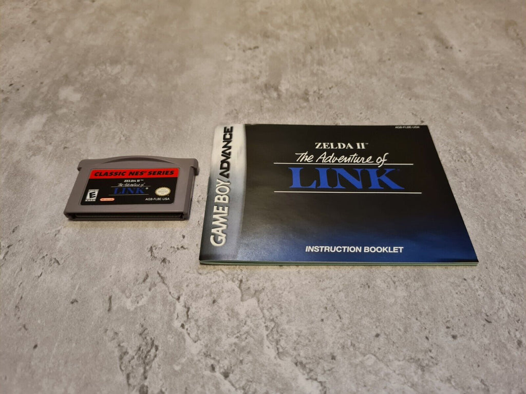 Nintendo Gameboy Advance Zelda II The Adventure of Link mit OVP + Anleitung USA - T-Retro-Games 