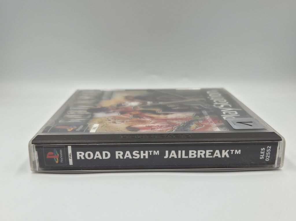 PS1 Playstation 1 Spiel Road Rash Jailbreak mit OVP und Anleitung Multilingual