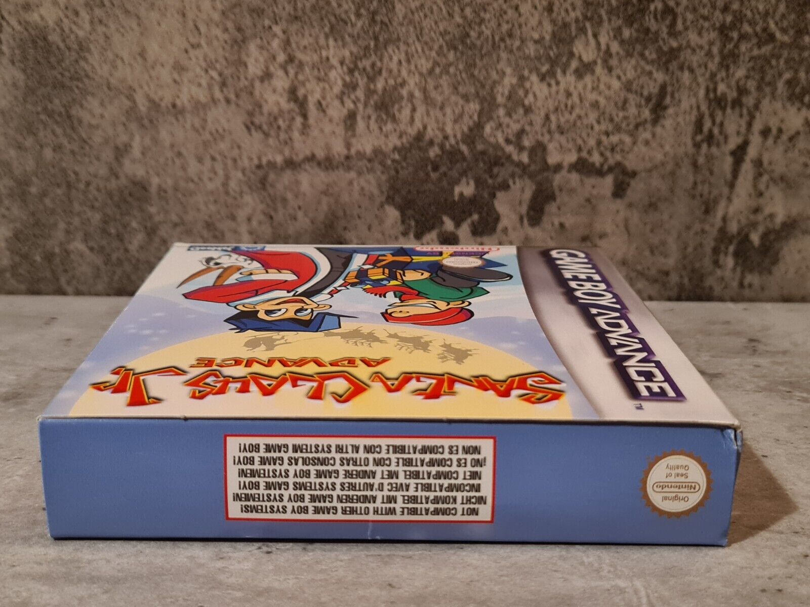 Nintendo Game Boy Advance Santa Claus Jr. Advance mit OVP und Anleitung EUR - T-Retro-Games 